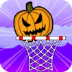 Angry Pumpkin Basketball