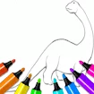Dinosaur Coloring Pages Kids