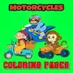 Motorcycle Coloring Pages